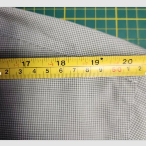 Joseph Abboud Shirt Men's 17 Tall 36/37 Long Sleeve Button Cotton Non Iron - Picture 11 of 12